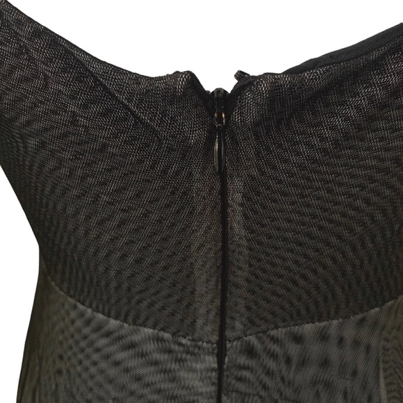 ALEXIA ADMOR THE BLACK AND WHITE TULLE BALL GOWN - Picture 11 of 16